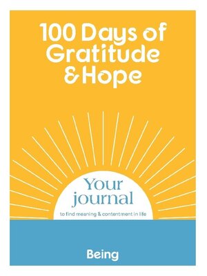 Gratitude & Hope Journal - Magazine